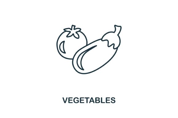 Enhance Your Design with Creative Vegetables Icon