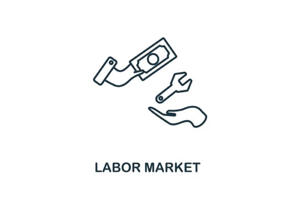 Enhance Your Projects with Labor Market Icon