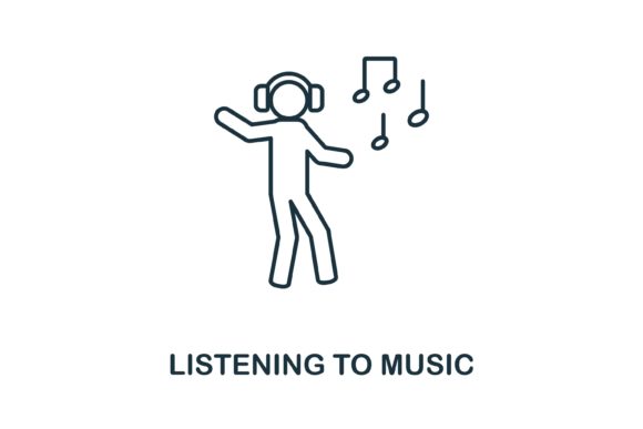 Enhancing Your Workflow with the Listening to Music Icon