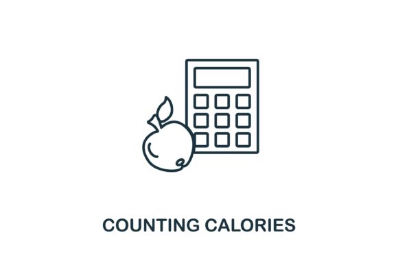 Strategic Use of the Counting Calories Icon for Effective Branding and Communication