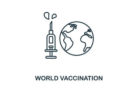 World Vaccination Icon: A Universal Symbol of Health
